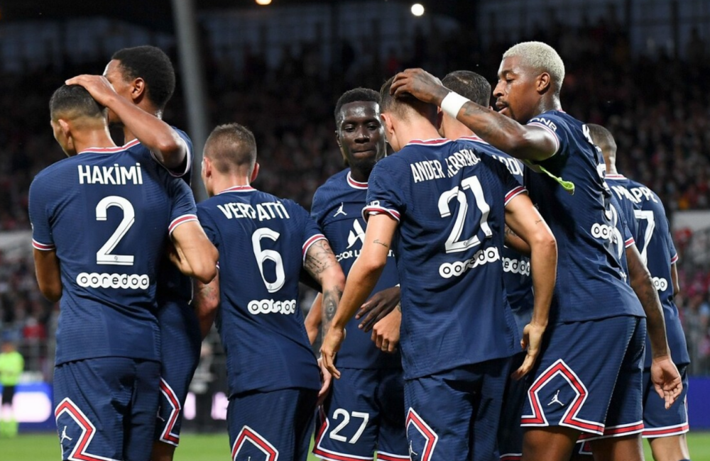  巴黎圣日耳曼绝杀布雷斯特，保留争冠希望  